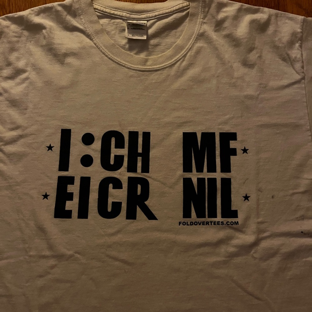 Foldovertees.com large t shirt
